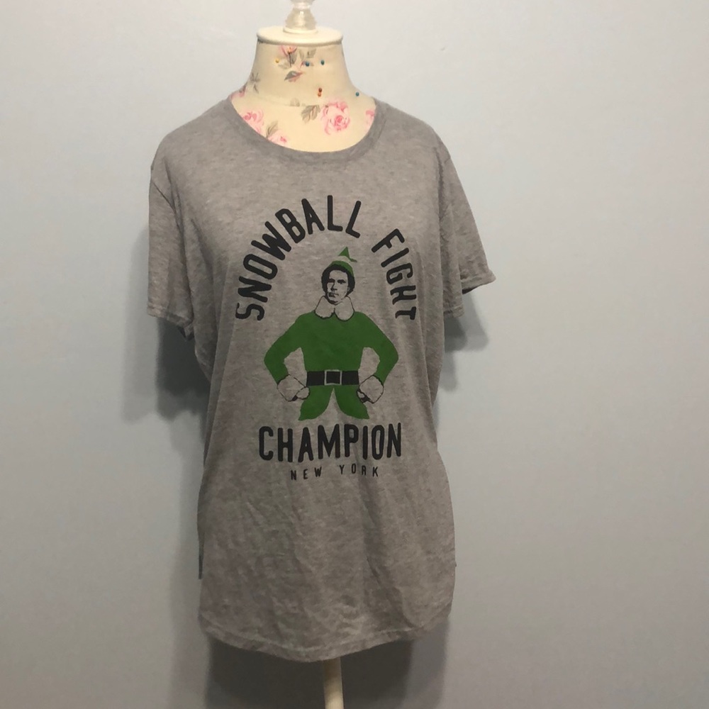 “Elf” Snowball Fight Champion Tee